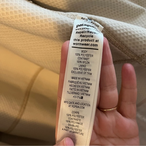 Women's Classic Retro-X® Fleece Jacket Size extra large color natural with blue - Picture 7 of 13